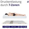 Mister Sandman Lattenrost 80x200 cm ErgoActive 7 Zonen einstellbare Härte Stabiler Lattenrahmen leise ergonomisch atmungsaktiv selbst zusammenbaubar Federholzrahmen kompatibel mit Allen Matratzen Bild 3