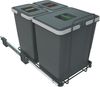 Elletipi Ecofil Abfallsammler PF01 34B1 Auszug 2x 8 + 18 Liter Bild 3