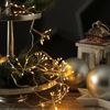 MARELIDA LED-Lichterkette Pusteblume Feuerwerk Blume 9 Blüten Deko Girlande 90LED 2m Timer gold, 90-flammig Bild 5