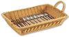 KESPER Brot- und Obstkorb 41 x 29 x 8 cm aus Kunststoffgeflecht / Besteckkorb / Servierkorb Bild 2