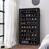 XXL 10 Schicht staubdichtes Schuhregal für ca. 45 paar Schuhe Schuhschrank Schuhablage 88 x 28 x 160 cm Schwarz RXJ36H Bild 4