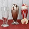 MamboCat Eisschale 12x LONDON Eisbecher mit Fuß 350ml klar hohe Eiskaffeebecher Shake, Glas Bild 3