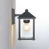 Lindby Außen-Wandleuchte Giavanna, Metall, Schwarz IP43, 1 x 60 W Bild 5