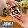 Praknu Einmachglas 25 Marmeladengläser Klein 125ml - Mit Etiketten & Stift - Luftdicht, Glas, (Set, 25-tlg), mit Deckel und Etiketten - Luftdichte Einmachgläser zum verschenken Bild 4