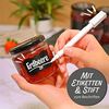 Praknu Einmachglas 25 Marmeladengläser Klein 125ml - Mit Etiketten & Stift - Luftdicht, Glas, (Set, 25-tlg), mit Deckel und Etiketten - Luftdichte Einmachgläser zum verschenken Bild 2