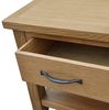 vidaXL Couchtisch 88x53x45 cm Massivholz Eiche 242745 Bild 4