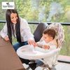 Lorelli Kinderhochstuhl Marcel, klappbar, Bechervertiefung, abwaschbarer Stoff pink Bild 3