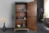 riess-ambiente Highboard PEACOCK 170cm grün / gold · Wohnzimmer-Schrank aus Mango-Massivholz (Einzelartikel, 1 St), 3D Schnitzerei · Pfau-Design · handmade · 1 Tür & 3 Fächer · montiert Bild 4