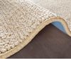 Woll-Optik Teppich Wolly Creme - 140x200x0,1cm Bild 4