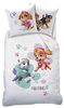 MTOnlinehandel Kinderbettwäsche Paw Patrol 135x200 + 80x80 cm, 100 % Baumwolle, Renforcé, 2 teilig, Bettwäsche-Set Skye & Everest für Kinder, Mädchen und Jungen Bild 4