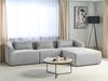 Ecksofa SVANSELE Stoff Grau Linksseitig Bild 2