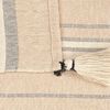 Beliani 'Yarseli' Kuscheldecke, Baumwollmischgewebe beige, 130 x 170 cm Bild 5