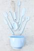 Birkmann Rührlöffel 'COLOUR KITCHEN', Silikon hellblau, 5.5 x 29.5 x 1.4 cm, lebensmittelecht Bild 2