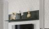 Wandregal Elda Wandboard 177x25x32cm grün Landhaus-Stil Bild 2