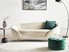 3-Sitzer Sofa Samtstoff hellbeige gold SAVAR Bild 2