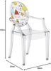 Kartell Loulou Ghost Kinderstuhl, Polykarbonat, Transparent, 37 x 40 x 63 cm Bild 3