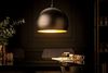 riess-ambiente Hängeleuchte BLACK GOLDEN BALL 30cm schwarz / gold, ohne Leuchtmittel, Wohnzimmer · Metall · Esszimmer · Küche Bild 3
