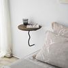 Stylish Wall Shelf, 35x35 cm, Black & Walnut | 100% Solid Wood with Durable Metal Frame | Perfect for Modern Home Decor & Organization Bild 5
