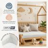 Laleni Jersey Spannbettlaken Babybett Kinderbett 60x120 cm - Oeko-Tex Zertifiziert, 100% Baumwolle, atmungsaktives Spannbetttuch Baby, 135 g/m², Elfenbein Bild 4