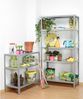 Simonrack Schwerlastregal, Lagerregal, 90 x 120 x 50 cm, Metallregal, Kellerregal, Biegestelle 200 kg, 3 Fachböden, Anthrazit/Verzinkt - Simonclick Bild 2