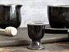 Chic Antique - Eierbecher Keramik Ø 5cm H 6,5cm Schwarz Calais 61052324 Bild 2