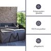 Schutzhülle für 4-6 Lounge Kissen, Polster, Auflagen, 200 x 75 x 60 cm Bild 4