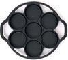 BBQ Nerd Muffinform, (6er Muffinbackform aus Gusseisen), Muffinförmchen - Gusseiserne Muffinform mit Henkel Bild 2