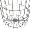 Set mit 2 Beistelltischen aus Metall und MDF in Grau Bild 5