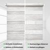 Doppelrollo Duo Rollo Klemmfix ohne Bohren für Fenster Rollos Faltrollo "Natural", DomDeco, Klemm- oder Schraubmontage, Klemmbar, Kettenzug, ohne Bohren, Sicht- und Blendschutz Bild 3