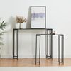 Konsolentisch Ørsta 2er Set Schwarz [en. casa] Bild 3