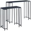 Konsolentisch Ørsta 2er Set Schwarz [en. casa] Bild 4