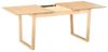 Ausziehbarer Esstisch CAMDEN Helle Esche 160 200 cm 95 cm Bild 5