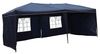 XXL Alu Faltpavillon 6x3m Gartenpavillon Gartenzelt Partyzelt Wasserdicht Blau Bild 1