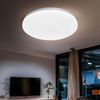 LED Deckenleuchte rund, Metall, Acryl, weiß 37 cm, JANA I Bild 2