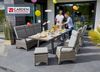 Komido Dining Ausziehtisch A-Fuß Braun Bild 2