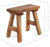 DESIGN DELIGHTS Hocker Vintage HOLZHOCKER "RUSTICO", Altholz massiv, rustikaler Sitzhocker Bild 2