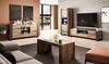Tv Schrank Wood, Lowboard, Unterschrank, Tv-Tisch mit 2 Türen, 1 Schublade, Fernsehenschrank, Wotan Eiche Bild 4