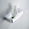 Bernstein Duschkorb DK619 (Badregal / Duschkorb / Duschregal / Ablage für die Dusche / Duschabstellfläche / mit Ablaufschlitz und Duschabzieher / mit Abzieher / Korb), Farbe wählbar / hochwertig / modernes Design / einfache Montage Bild 2
