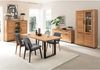 Lomadox Highboard GIUSTINO-06, Eiche teilmassiv geölt, Massivholzfronten, LED-Beleuchtung Bild 2