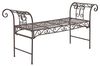 Gartenbank Cossila 70x147x46 cm Edelrost-Braun en. casa Bild 1