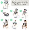 ingenuity Hochstuhl Proper Positioner™ 7-in-1 Deluxe High Chair - Chambray Bild 2