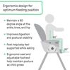 ingenuity Hochstuhl Proper Positioner™ 7-in-1 Deluxe High Chair - Chambray Bild 3