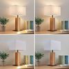Lindby Tischleuchte Garry, Enthalten, 1 x 60 W E27 (exkl) + 1 x 5 W LED (inkl) Bild 5