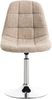 CLP 2er Set Loungesessel Emil mit Sitz aus Stoff in gestepptem Design,creme Bild 3