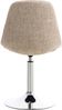 CLP 2er Set Loungesessel Emil mit Sitz aus Stoff in gestepptem Design,creme Bild 5