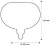 SEGULA LED-Filament LED Floating Oval 200, E27, 1 St, Warmweiß Bild 3