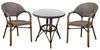 TrendLine Gartentisch Valencia rund gastronomietauglich Bistrotisch Balkontisch Bild 4