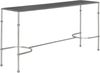 SAFAVIEH Modern Accent Table with Iron Legs, in Silver and Black, 160 X 40 X 81.28 Bild 4
