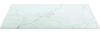 vidaXL Tischplatte Ersatztischplatte Marmorplatte Glasplatte für Esstisch Couchtisch Gartentisch Weiß 30x30 cm 6mm Hartglas in Marmoroptik Bild 4