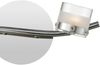 LED Deckenlampe, 2 flammig, beweglich, Chrom, L 29cm Bild 4